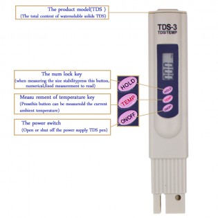 D-D PEN type TDS Meter