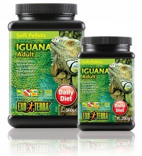 Exo Terra Soft Pellets - Adult Iguana 260g