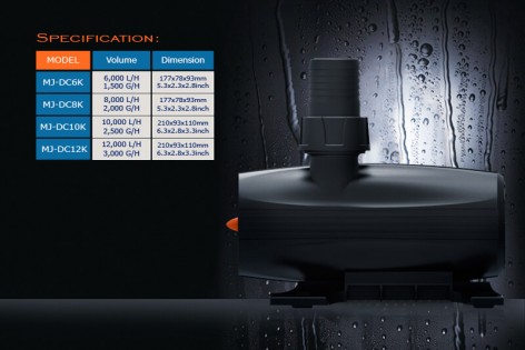 Maxspect Jump DC pump 8 - circulation pump w/controller (~8000L/H, ~90W)